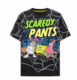SpongeBob Scaredy Pants Graphic T-Shirt