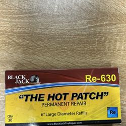 NEW-NEW-6" Large Dia.Refills, (Box of 30) BlackJack Tire Supplies RE-630