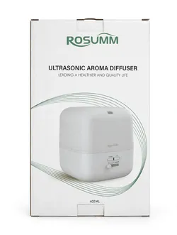 ROSUMM 400ml Ultrasonic Aroma Diffuser Humidifier with Night Light