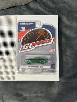 2024 Greenlight GREEN CHROME CHASE 1970 PLYMOUTH AAR 'CUDA GL Muscle Series 29