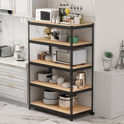 Storage Shelves Heavy Duty Shelving Unit 3500lbs 48"W x 24"D x 71"H Metal Adjustable Utility Garage Shelf Rack,1 Pack