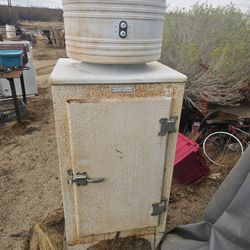 Antique refrigerator