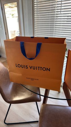 Louis Vuitton packaging box and bag