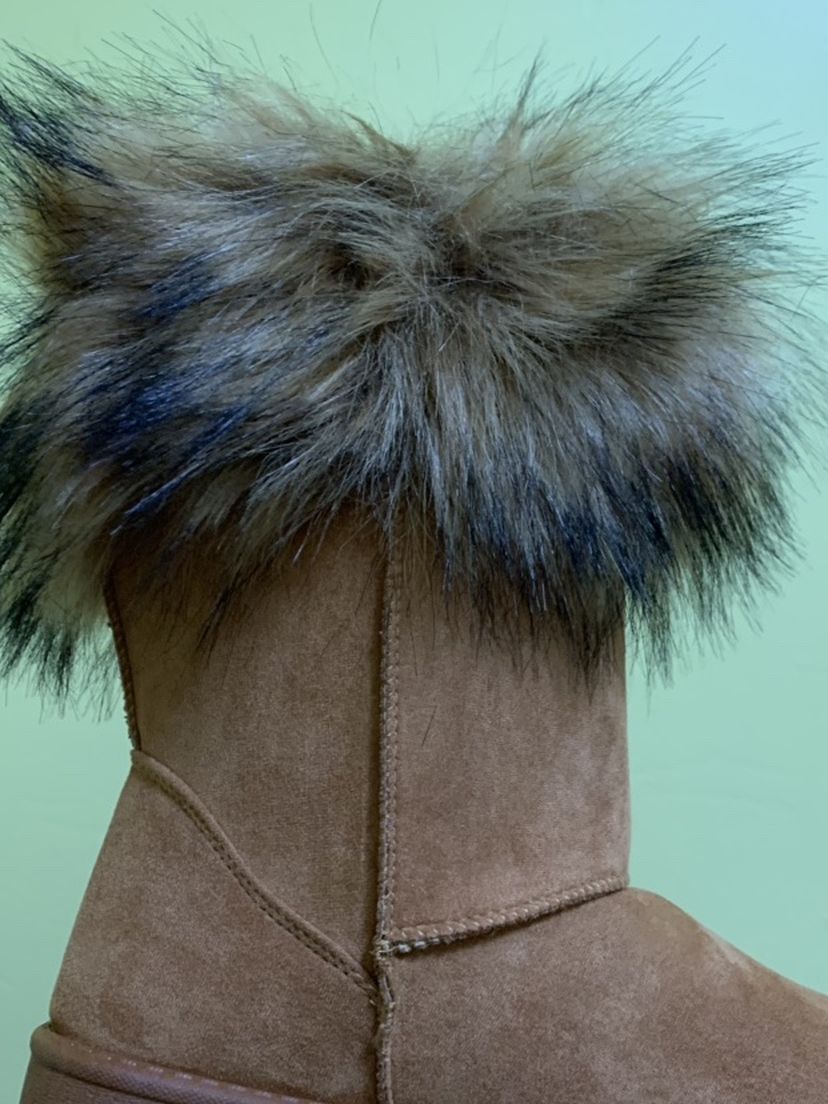 8M - Bamboo Faux Fur Boot