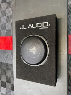 10” JL Subwoofer in factory sealed enclosure.
