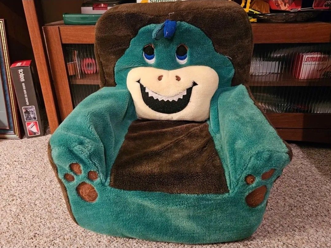 Dinosaur/Monster Kid Size Foam Chair