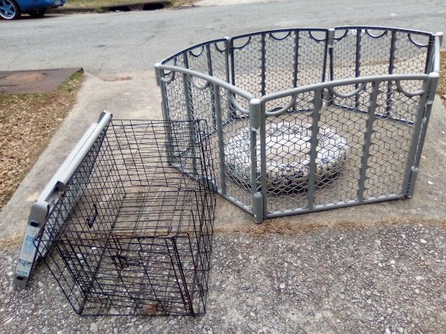 Medium Cage +Gate Pillow+Pen 40.00