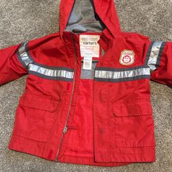 Fireman Rain Jacket Youth 5/6 