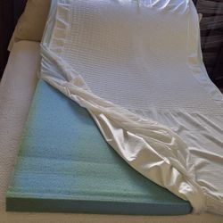Twin Matress Foam Topper 3"