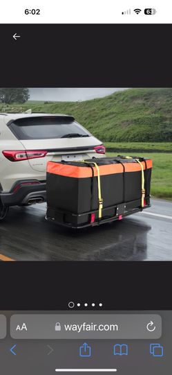 KING BIRD 54" x 20" x 5.5" Hitch Cargo Carrier 500LBS Trailer Hitch $69.99 Mount Cargo Carrier with Ratchet Straps