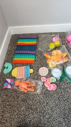 Squishy and fidgets bundle