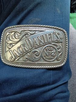 2005 Jack Daniel buckle number 5007 JD