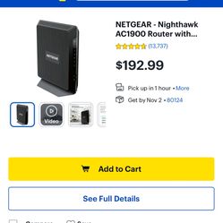 Netgear Wifi And Router Combo