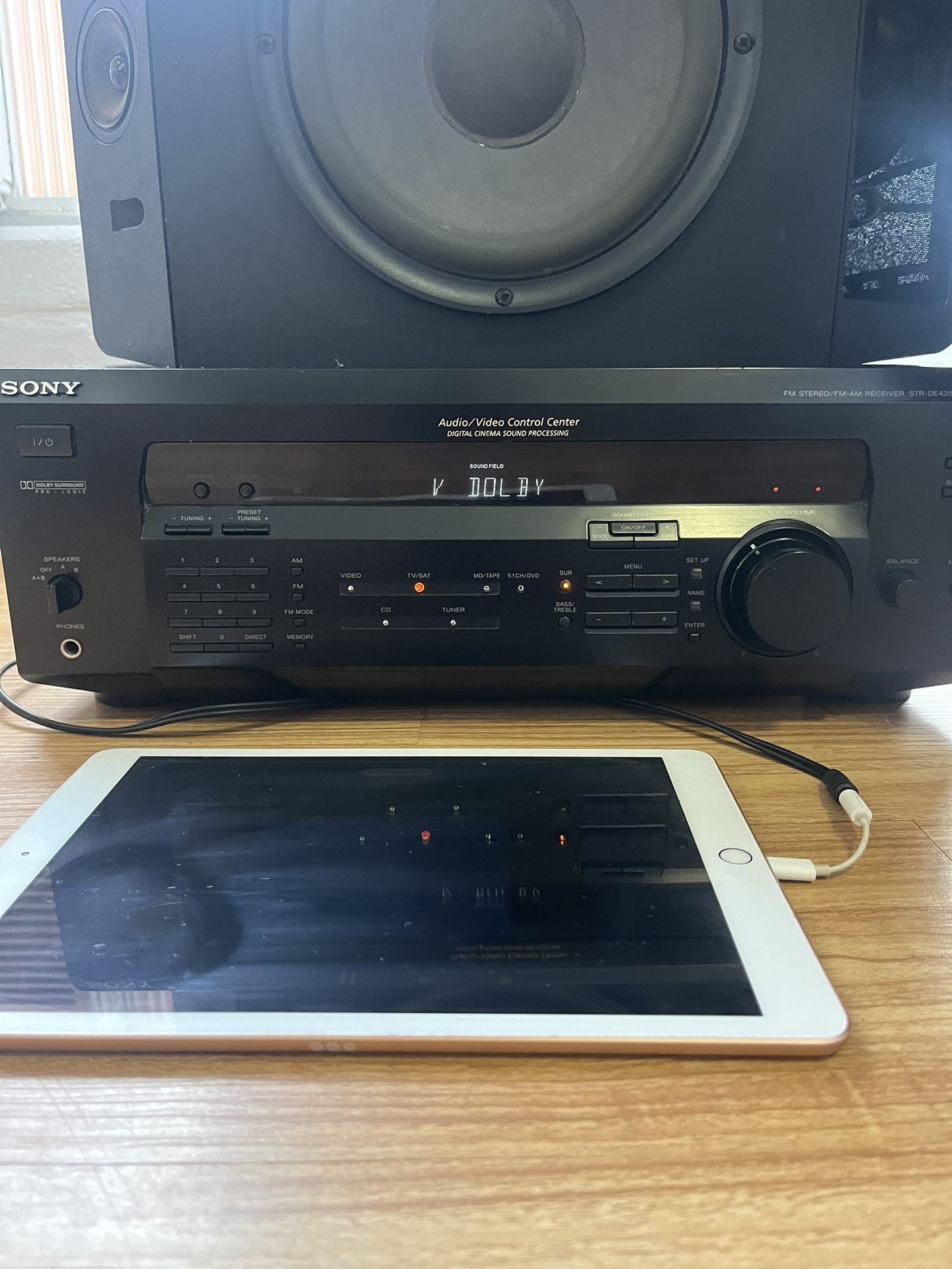 Bose 301 /pioneer Str-De435