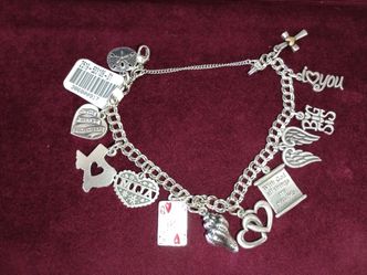 James Avery charm bracelet w charms
