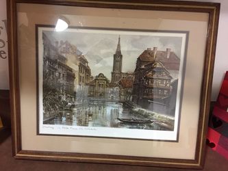 1960 vintage print 14x16