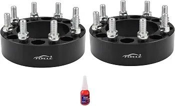 8x6.5 Wheel Spacers for 2013-2026 Ram 2500, 2012-2018 Ram 3500, 2 inch 8x165.1mm 8 Lug Forged Wheel Spacer for Silverado Sierra Suburban (901)