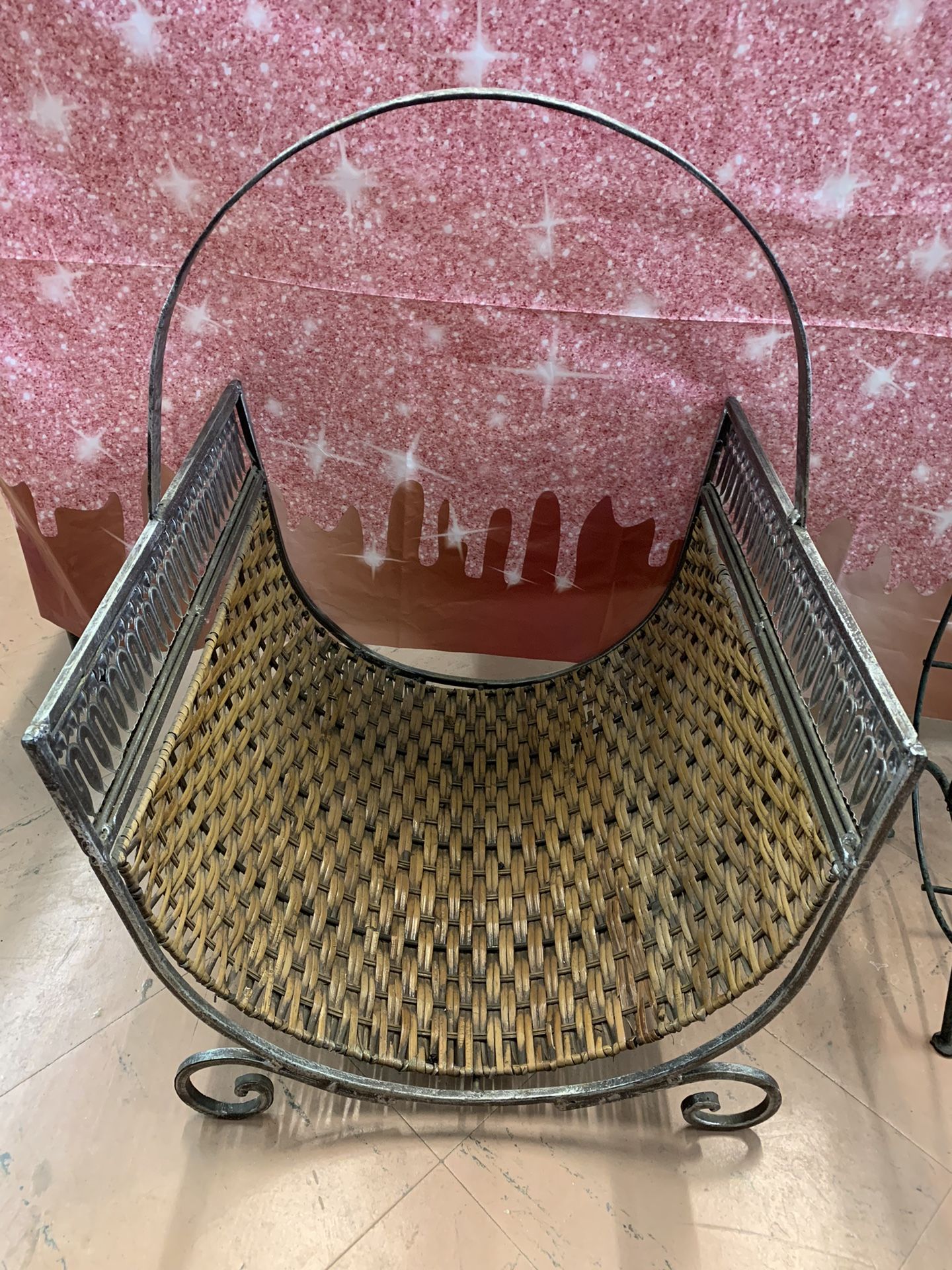 Decorative Wood Holder 