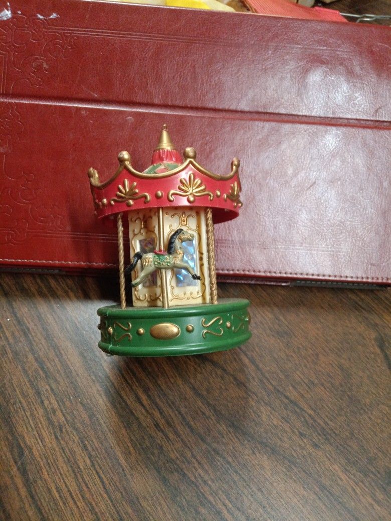 Vintage Battery Operated Carousel