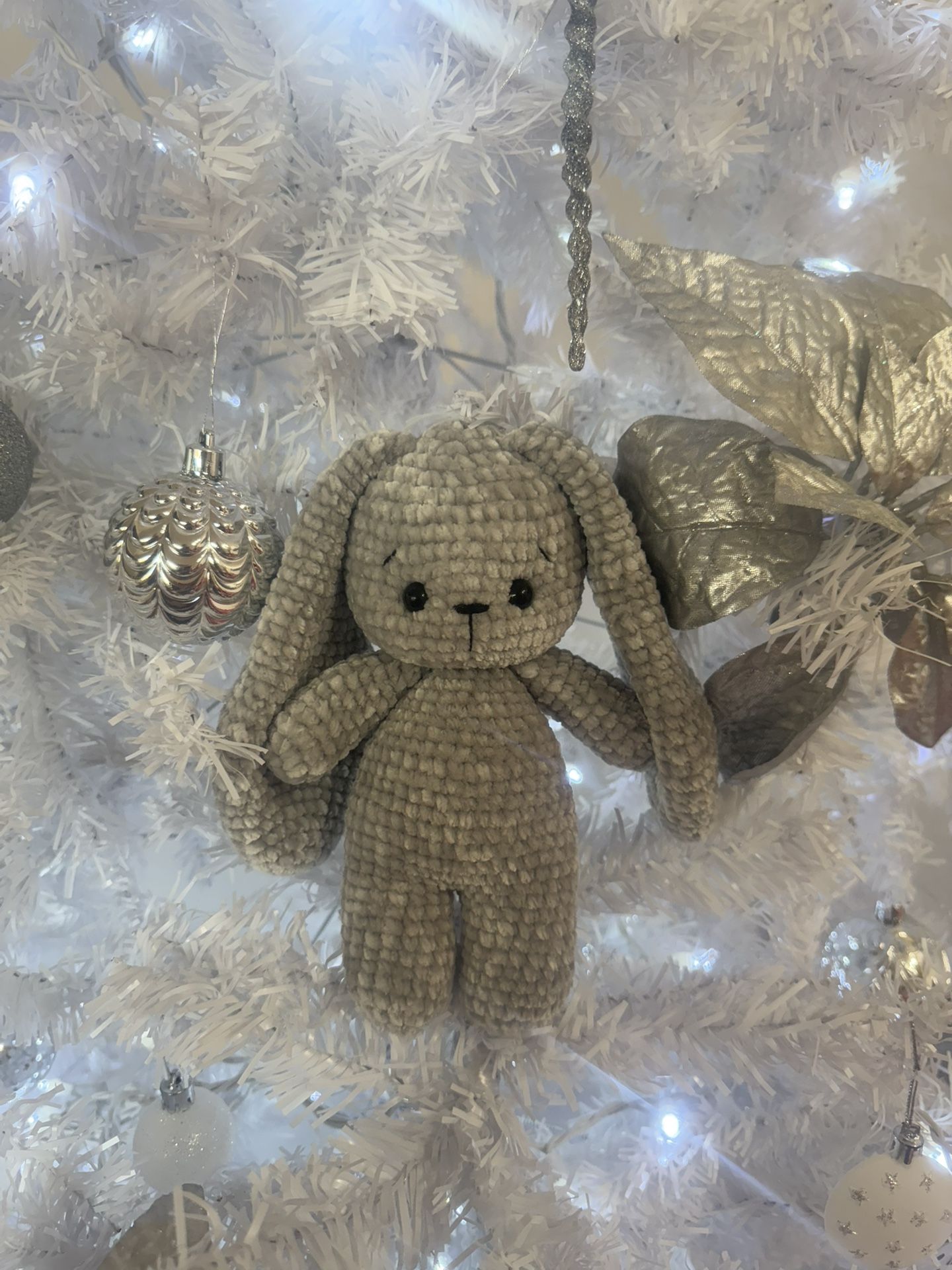 Crochet plush bunny stuffed animals, plushie,