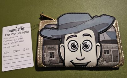 Loungefly Toy Story Woody Pre-Pro Wallet RARE