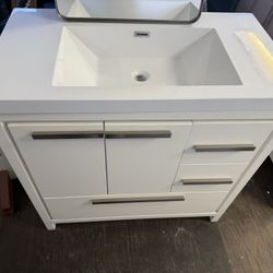 Vanity 36 Inches Wide 