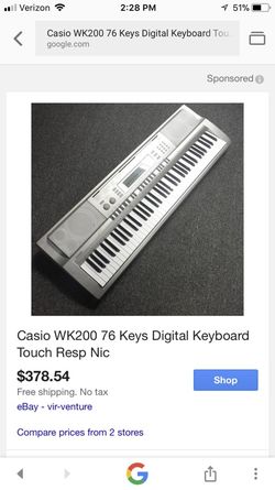 Casio piano