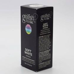 Gelish PolyGel Soft White French Color – 2 oz Tube, Brand New!
