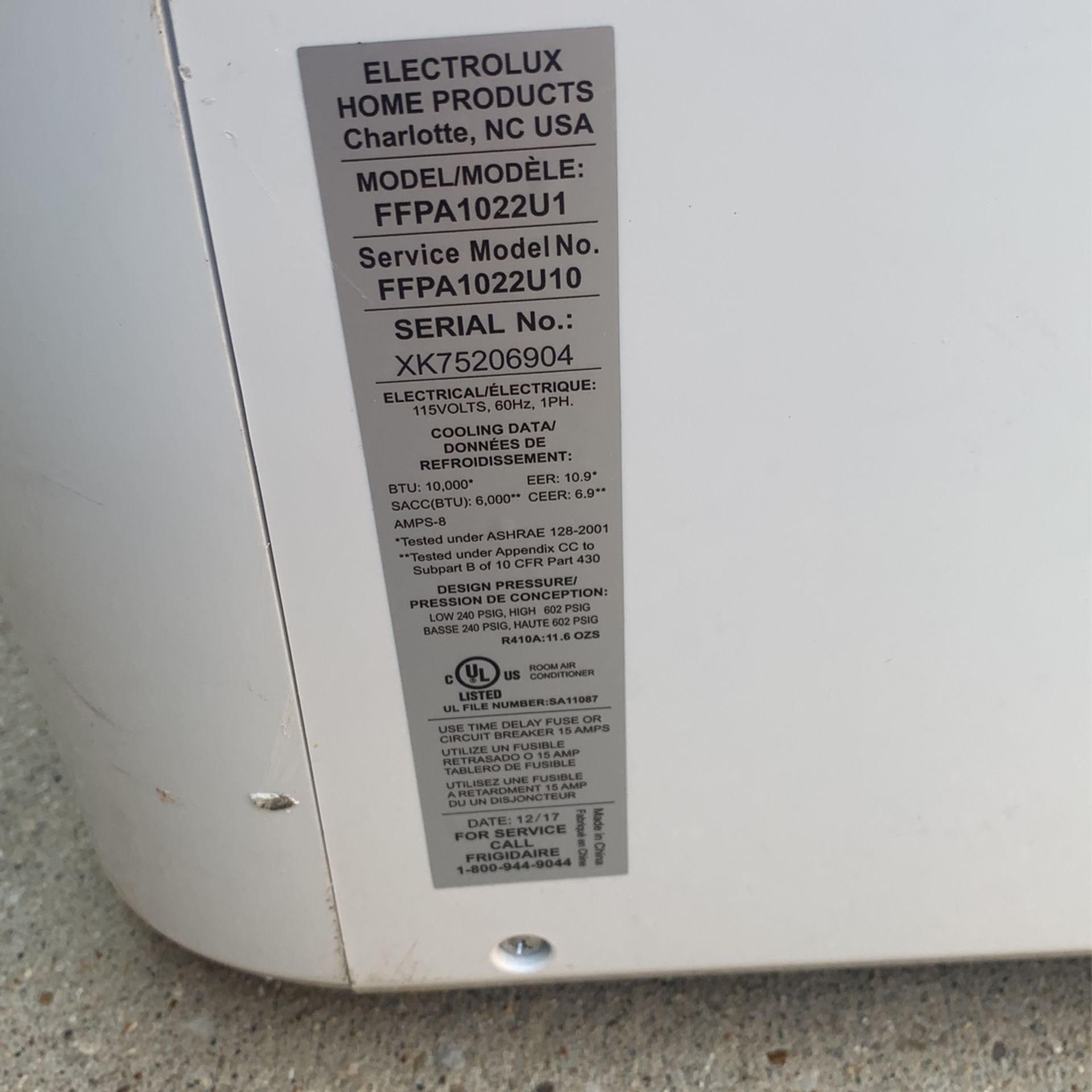 Portable Air Conditioner