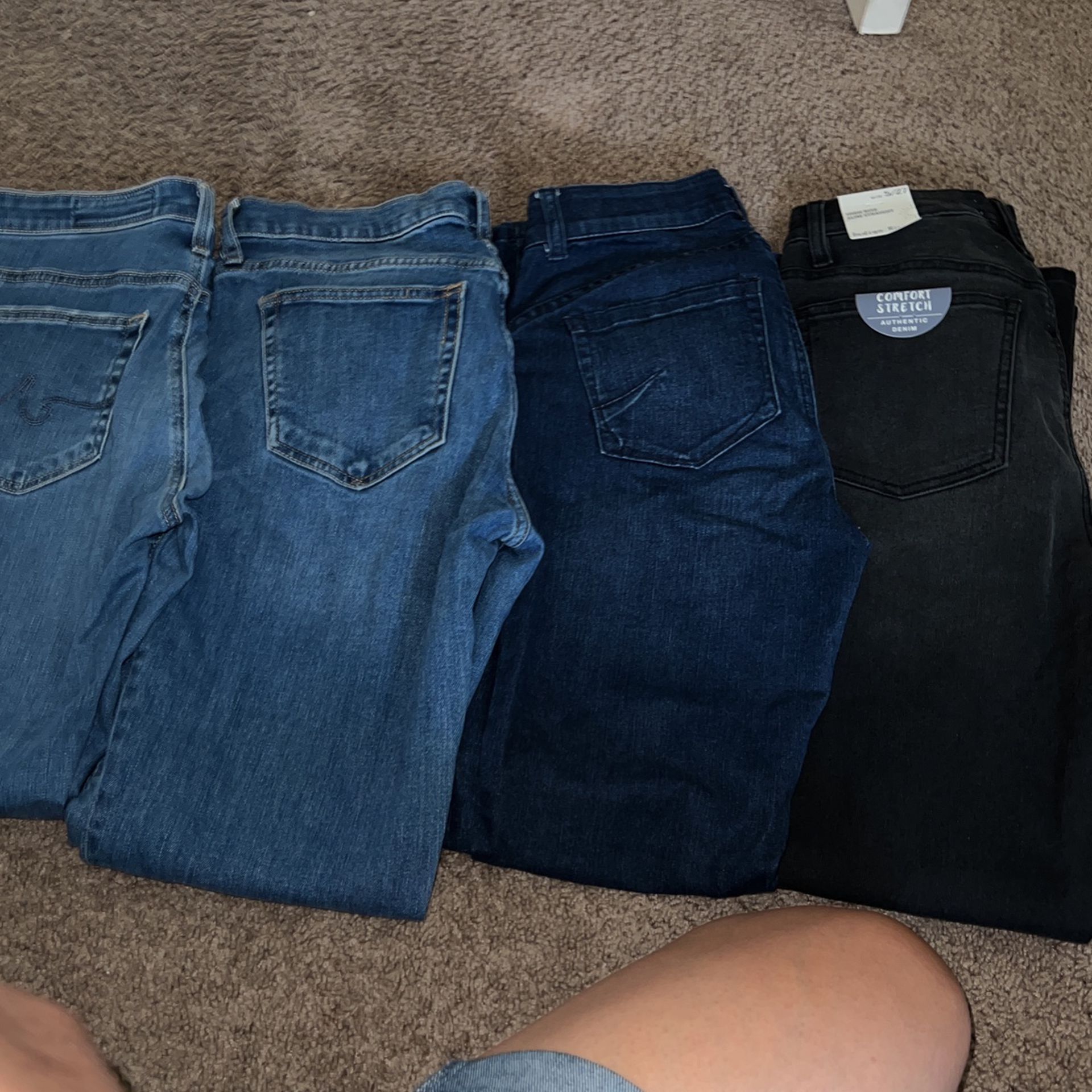 4 Pair Of Jeans  Size 4,5,6