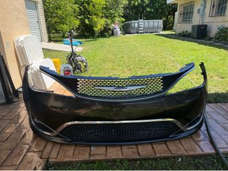 Chrysler Pacific front bumper 2021
