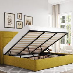KING Storage Bed - MOVING SALE