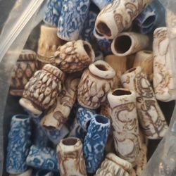 Old Beads Not Sure What They're Made Of