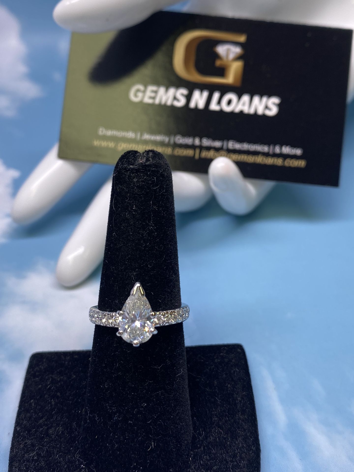 14k Diamond Ring