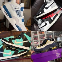 Sneakers  😎  !! Retro Jordans and Nike SB Dunks for sale !
