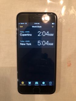 iPhone 6s 16 GB, space grey, on Sprint