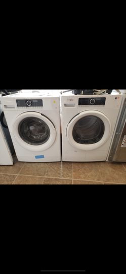 Whirlpool washer and dryer set