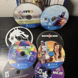 PLAYSTATION 4 VIDEO GAMES 