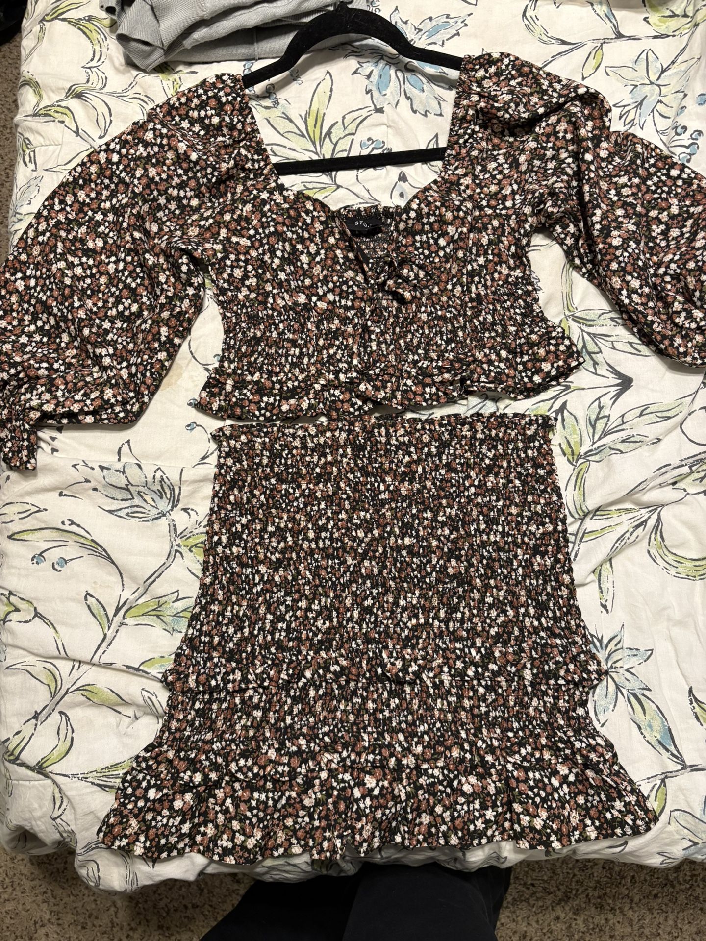 Women’s Storia Puff Sleeve Skirt Set