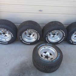 Rims 15x10 New 295-50-15 Tires