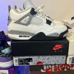 Air Jordan 4 “White Cement” Sz 9
