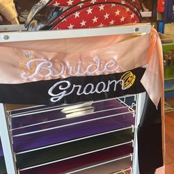 Bride Groom Sash 20$