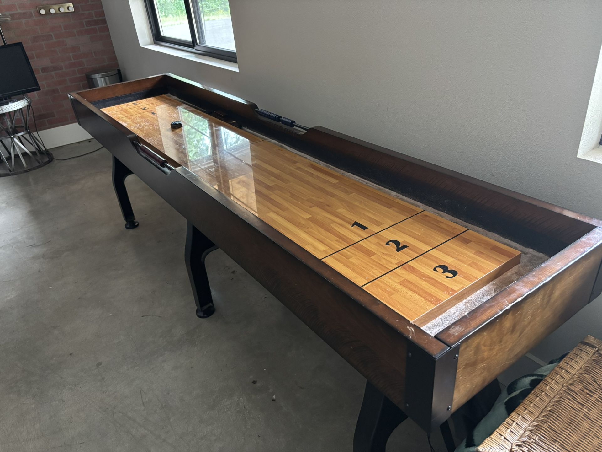 Shuffleboard and Fooseball