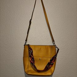Mustard Yellow Crossbody Bag