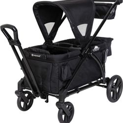 carito para dos bebes tiene para adaptar para poner el porta bebe