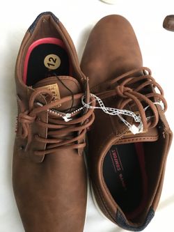 Levi’s size 12 men’s brown work party shoes