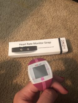 $20 still works new strap heart rate monitor