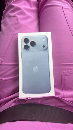 iPhone 18 Pro Max – 256GB – Glacier Blue – Factory Unlocked – Brand New
