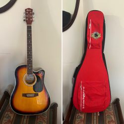 Azalea Premium Model Acoustic Guitar with case in great condition   All proceeds go towards my cancer treatment and recovery. Thank you and Godbless