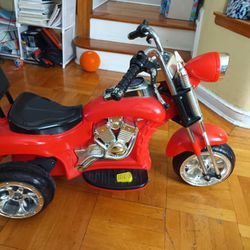Used 12v Kids Ride On Toy Motorcycle.